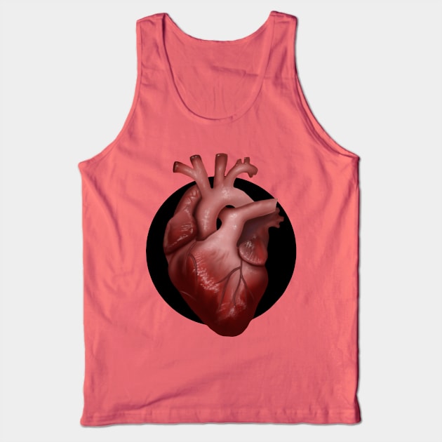 Heart Tank Top by Paulina Alvarez